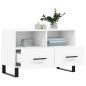 vidaXL TV-Schrank Weiß 80x36x50 cm Holzwerkstoff vidaXL TV-Schrank Weiß 80x36x50 cm Holzwerkstoff