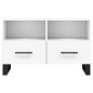 vidaXL TV-Schrank Weiß 80x36x50 cm Holzwerkstoff vidaXL TV-Schrank Weiß 80x36x50 cm Holzwerkstoff