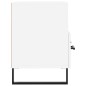 vidaXL TV-Schrank Weiß 80x36x50 cm Holzwerkstoff vidaXL TV-Schrank Weiß 80x36x50 cm Holzwerkstoff