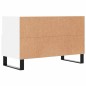 vidaXL TV-Schrank Weiß 80x36x50 cm Holzwerkstoff vidaXL TV-Schrank Weiß 80x36x50 cm Holzwerkstoff