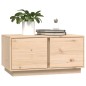 vidaXL Couchtisch 80x50x40 cm Massivholz Kiefer vidaXL Couchtisch 80x50x40 cm Massivholz Kiefer
