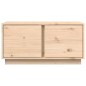 vidaXL Couchtisch 80x50x40 cm Massivholz Kiefer vidaXL Couchtisch 80x50x40 cm Massivholz Kiefer