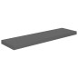 vidaXL Schwebende Wandregale 4 Stk. Hochglanz-Grau 90x23,5x3,8cm MDF vidaXL Schwebende Wandregale 4 Stk. Hochglanz-Grau 90x23,5x3,8cm MDF