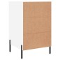 vidaXL Nachttisch Weiß 40x40x66 cm Holzwerkstoff vidaXL Nachttisch Weiß 40x40x66 cm Holzwerkstoff