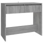 vidaXL Konsolentisch Grau Sonoma 89x41x76,5 cm Holzwerkstoff vidaXL Konsolentisch Grau Sonoma 89x41x76,5 cm Holzwerkstoff