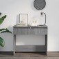 vidaXL Konsolentisch Grau Sonoma 89x41x76,5 cm Holzwerkstoff vidaXL Konsolentisch Grau Sonoma 89x41x76,5 cm Holzwerkstoff