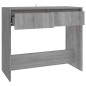 vidaXL Konsolentisch Grau Sonoma 89x41x76,5 cm Holzwerkstoff vidaXL Konsolentisch Grau Sonoma 89x41x76,5 cm Holzwerkstoff