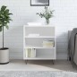 vidaXL Sideboard Weiß 57x35x70 cm Holzwerkstoff vidaXL Sideboard Weiß 57x35x70 cm Holzwerkstoff