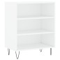 vidaXL Sideboard Weiß 57x35x70 cm Holzwerkstoff vidaXL Sideboard Weiß 57x35x70 cm Holzwerkstoff