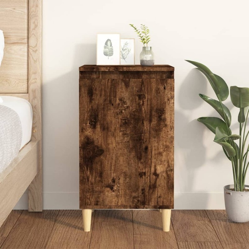 vidaXL Nachttisch Räuchereiche 40x35x70 cm Holzwerkstoff vidaXL Nachttisch Räuchereiche 40x35x70 cm Holzwerkstoff