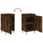 vidaXL Nachttisch Räuchereiche 40x35x70 cm Holzwerkstoff vidaXL Nachttisch Räuchereiche 40x35x70 cm Holzwerkstoff