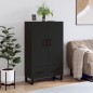 vidaXL Highboard Schwarz 69,5x31x115 cm Holzwerkstoff vidaXL Highboard Schwarz 69,5x31x115 cm Holzwerkstoff