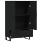 vidaXL Highboard Schwarz 69,5x31x115 cm Holzwerkstoff vidaXL Highboard Schwarz 69,5x31x115 cm Holzwerkstoff