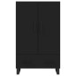 vidaXL Highboard Schwarz 69,5x31x115 cm Holzwerkstoff vidaXL Highboard Schwarz 69,5x31x115 cm Holzwerkstoff