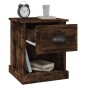 vidaXL Nachttisch Räuchereiche 39x39x47,5 cm Holzwerkstoff vidaXL Nachttisch Räuchereiche 39x39x47,5 cm Holzwerkstoff
