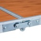 vidaXL Klappbarer Campingtisch Aluminium 120 x 60 cm vidaXL Klappbarer Campingtisch Aluminium 120 x 60 cm