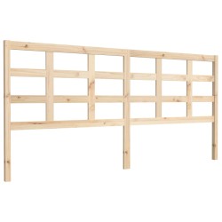 vidaXL Kopfteil 205,5x4x100 cm Massivholz Kiefer