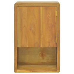 vidaXL Wand-Badschrank 45x30x70 cm Massivholz Teak