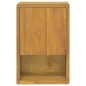 vidaXL Wand-Badschrank 45x30x70 cm Massivholz Teak vidaXL Wand-Badschrank 45x30x70 cm Massivholz Teak