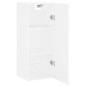 vidaXL Wandschrank Weiß 34,5x34x90 cm vidaXL Wandschrank Weiß 34,5x34x90 cm