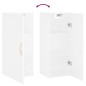 vidaXL Wandschrank Weiß 34,5x34x90 cm vidaXL Wandschrank Weiß 34,5x34x90 cm