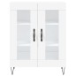 vidaXL Sideboard Weiß 69,5x34x90 cm Holzwerkstoff vidaXL Sideboard Weiß 69,5x34x90 cm Holzwerkstoff