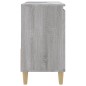 vidaXL Badschrank Grau Sonoma 65x33x60 cm Holzwerkstoff vidaXL Badschrank Grau Sonoma 65x33x60 cm Holzwerkstoff