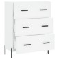vidaXL Sideboard Weiß 69,5x34x90 cm Holzwerkstoff vidaXL Sideboard Weiß 69,5x34x90 cm Holzwerkstoff