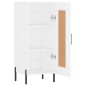 vidaXL Sideboard Weiß 34,5x34x90 cm Holzwerkstoff vidaXL Sideboard Weiß 34,5x34x90 cm Holzwerkstoff
