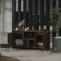 vidaXL TV-Schrank Räuchereiche 102x37,5x52,5 cm Holzwerkstoff vidaXL TV-Schrank Räuchereiche 102x37,5x52,5 cm Holzwerkstoff