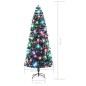 vidaXL Künstlicher Weihnachtsbaum mit Ständer/LED 240 cm Fiberoptik vidaXL Künstlicher Weihnachtsbaum mit Ständer/LED 240 cm Fiberoptik
