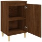 vidaXL Nachttisch Braun Eichen-Optik 40x35x70 cm Holzwerkstoff vidaXL Nachttisch Braun Eichen-Optik 40x35x70 cm Holzwerkstoff