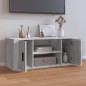 vidaXL TV-Schrank Grau Sonoma 100x35x40 cm Holzwerkstoff vidaXL TV-Schrank Grau Sonoma 100x35x40 cm Holzwerkstoff