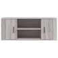 vidaXL TV-Schrank Grau Sonoma 100x35x40 cm Holzwerkstoff vidaXL TV-Schrank Grau Sonoma 100x35x40 cm Holzwerkstoff