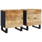 vidaXL Nachttische 2 Stk. 40x33x46 cm Massivholz Mango vidaXL Nachttische 2 Stk. 40x33x46 cm Massivholz Mango
