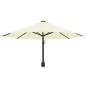 vidaXL Sonnenschirm Wandmontage mit Metallmast 300 cm Sandfarben vidaXL Sonnenschirm Wandmontage mit Metallmast 300 cm Sandfarben
