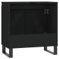 vidaXL Badschrank Schwarz 58x33x60 cm Holzwerkstoff vidaXL Badschrank Schwarz 58x33x60 cm Holzwerkstoff