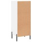 vidaXL Sideboard Weiß 34,5x34x90 cm Holzwerkstoff vidaXL Sideboard Weiß 34,5x34x90 cm Holzwerkstoff