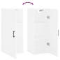 vidaXL Wandschrank Weiß 34,5x34x90 cm vidaXL Wandschrank Weiß 34,5x34x90 cm