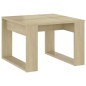 vidaXL Beistelltisch Sonoma-Eiche 50x50x35 cm Holzwerkstoff vidaXL Beistelltisch Sonoma-Eiche 50x50x35 cm Holzwerkstoff