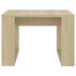 vidaXL Beistelltisch Sonoma-Eiche 50x50x35 cm Holzwerkstoff vidaXL Beistelltisch Sonoma-Eiche 50x50x35 cm Holzwerkstoff