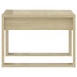 vidaXL Beistelltisch Sonoma-Eiche 50x50x35 cm Holzwerkstoff vidaXL Beistelltisch Sonoma-Eiche 50x50x35 cm Holzwerkstoff