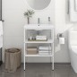 vidaXL Badezimmer Waschtischgestell Weiß 59x38x83 cm Eisen vidaXL Badezimmer Waschtischgestell Weiß 59x38x83 cm Eisen