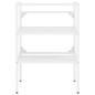 vidaXL Badezimmer Waschtischgestell Weiß 59x38x83 cm Eisen vidaXL Badezimmer Waschtischgestell Weiß 59x38x83 cm Eisen