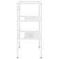 vidaXL Badezimmer Waschtischgestell Weiß 59x38x83 cm Eisen vidaXL Badezimmer Waschtischgestell Weiß 59x38x83 cm Eisen