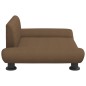 Hundebett Braun 70x45x28 cm Stoff Hundebett Braun 70x45x28 cm Stoff