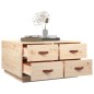 vidaXL Couchtisch 80x80x45 cm Massivholz Kiefer vidaXL Couchtisch 80x80x45 cm Massivholz Kiefer