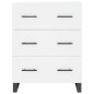 vidaXL Sideboard Weiß 69,5x34x90 cm Holzwerkstoff vidaXL Sideboard Weiß 69,5x34x90 cm Holzwerkstoff