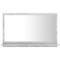 vidaXL Badspiegel Betongrau 60x10,5x37 cm Holzwerkstoff vidaXL Badspiegel Betongrau 60x10,5x37 cm Holzwerkstoff