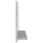 vidaXL Badspiegel Betongrau 60x10,5x37 cm Holzwerkstoff vidaXL Badspiegel Betongrau 60x10,5x37 cm Holzwerkstoff